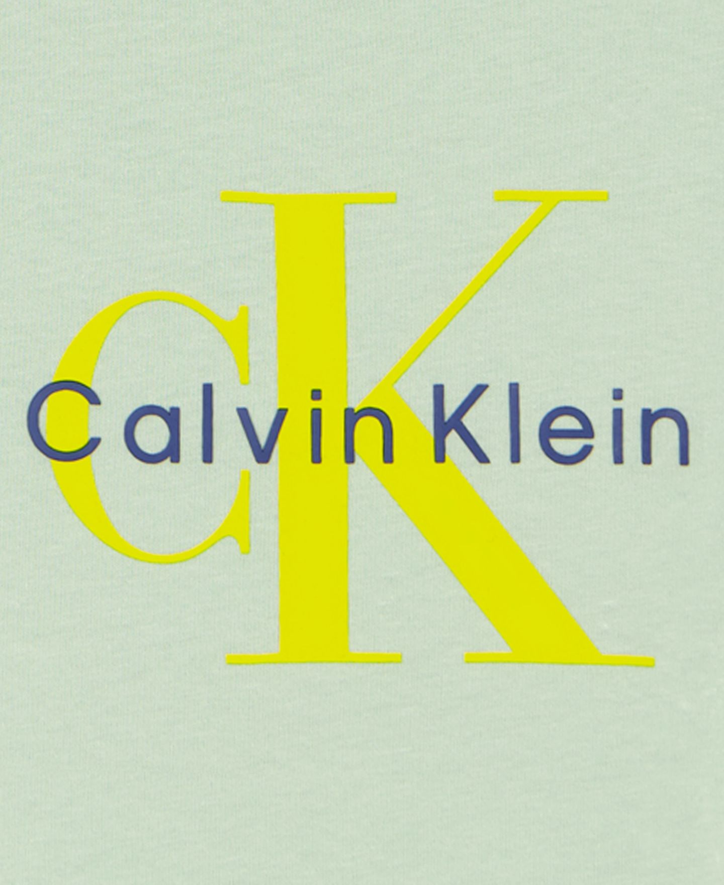 Детский комплект Calvin Klein: футболка с монограммой и джинсовые шорты, 2T-7, цвет: Натуральный джинсовый — фото 5