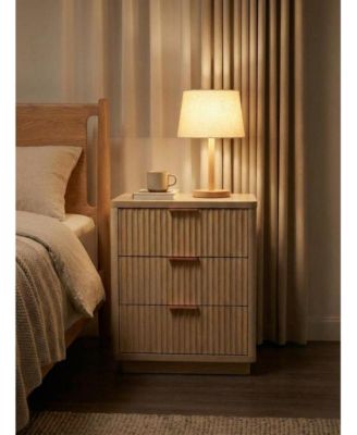 Nightstand with 3 Drawers