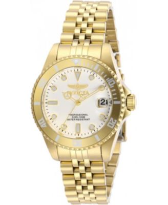 Women's 29192 Pro Diver Quartz 3 Hand White Dial Watch