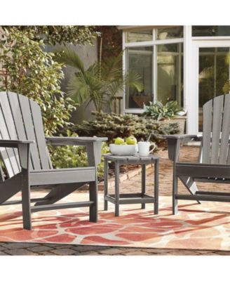 Outdoor Weather Resistant Side Table for Patio and Garden