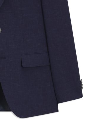 BOSS by Men's Micro-Patterned 2-Piece Slim-Fit Suit