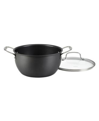 Hard Anodized Aluminum 5-Quart All-Purpose Pan with Lid