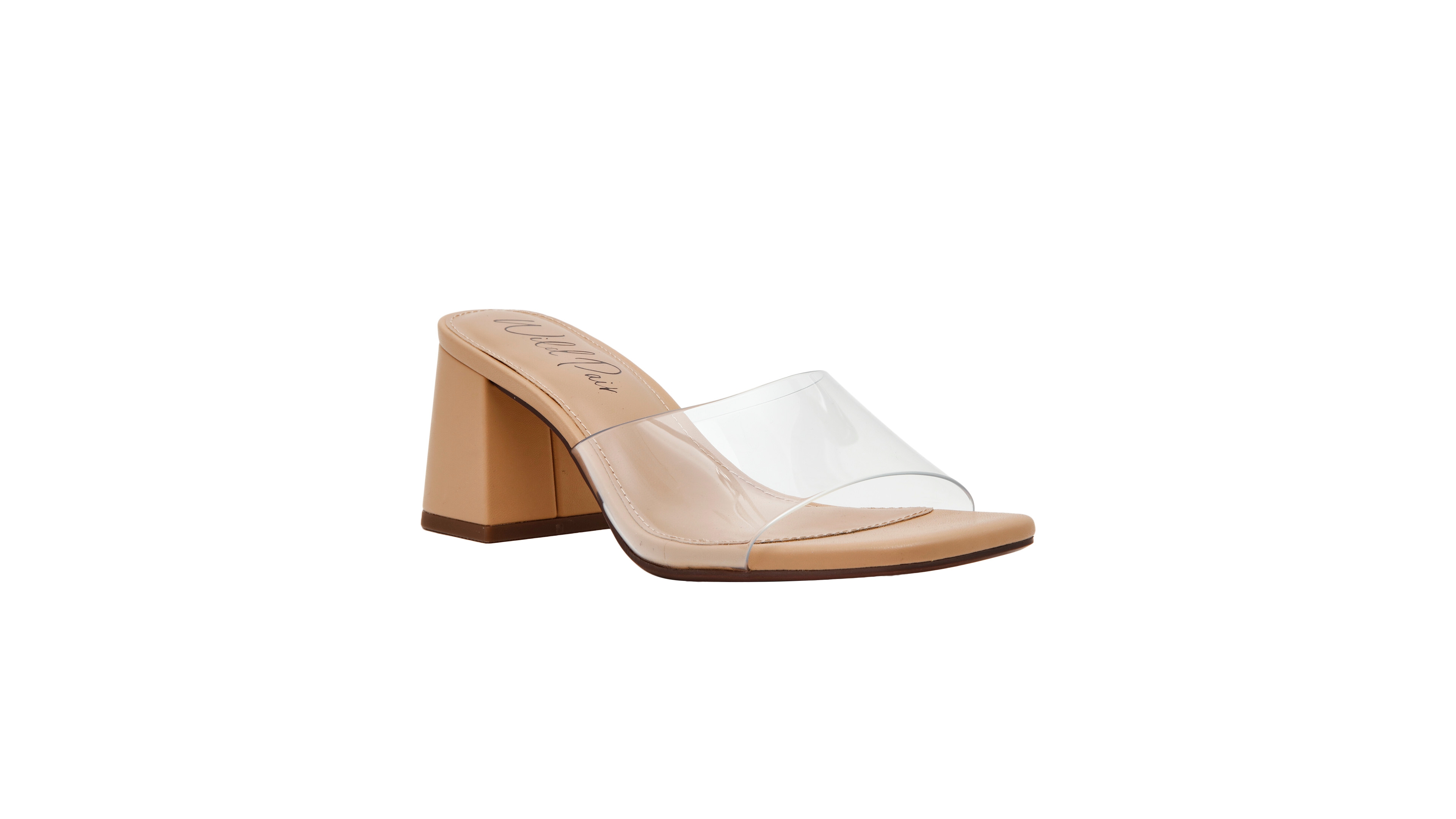 Wild Pair Women's Piillar Slip-On Block Sandals, Macy's Exclusive