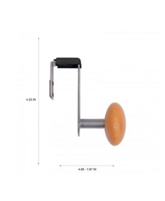 Single Door Mounted Coat Peg