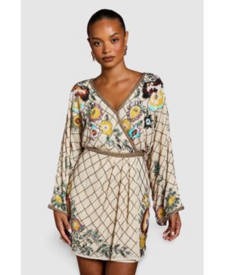 Women's Embellished Mini Dress