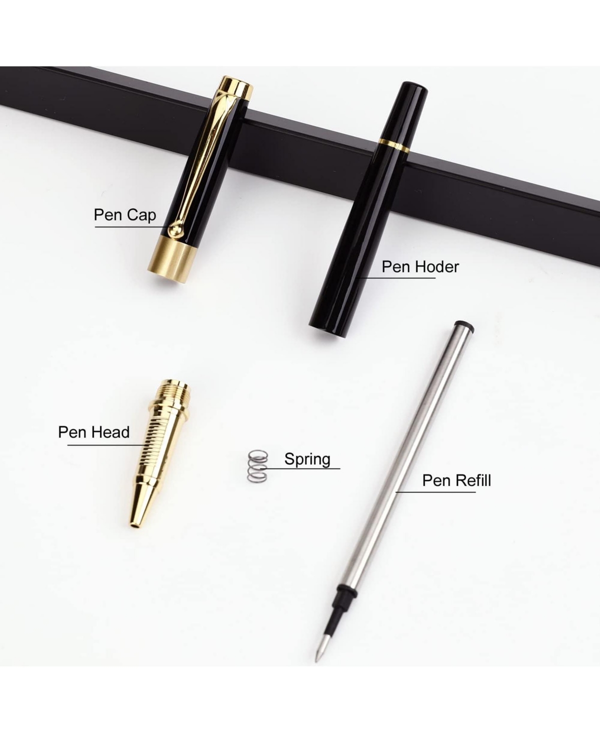 Htutwoo Ballpoint Pen Refill Line width 0.5mm