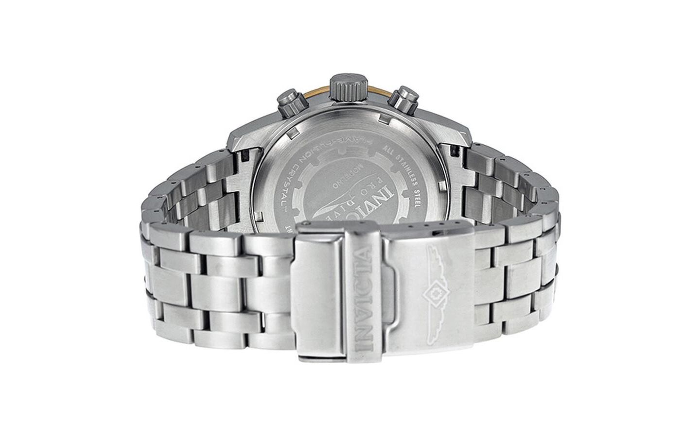 Мужские часы Invicta 11454 Pro Diver Quartz Chronograph Dial, цвет: Серебряный — фото 3