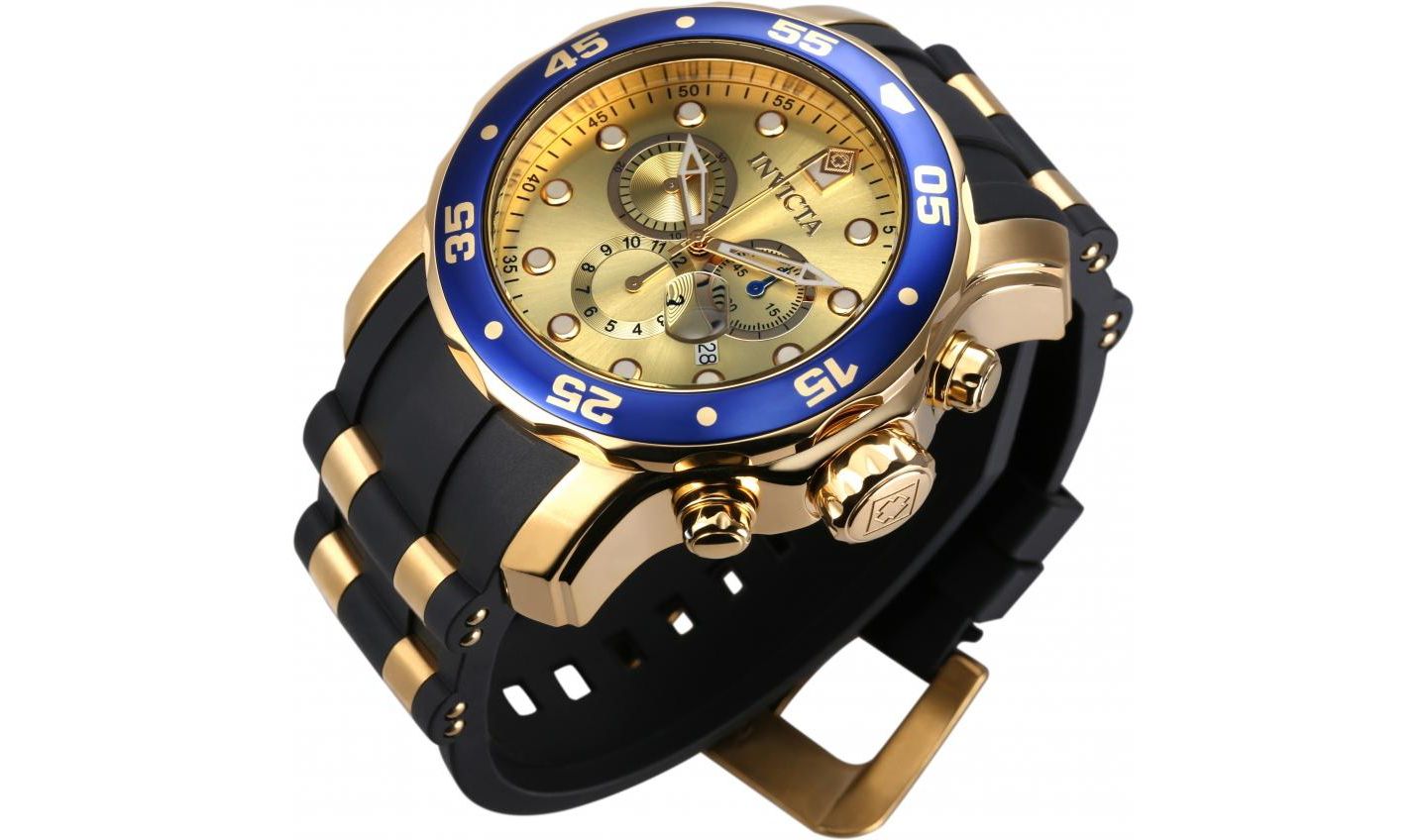 Мужские часы Invicta 17881 Pro Diver Quartz Chronograph Dial, цвет: Двухцветный — фото 2