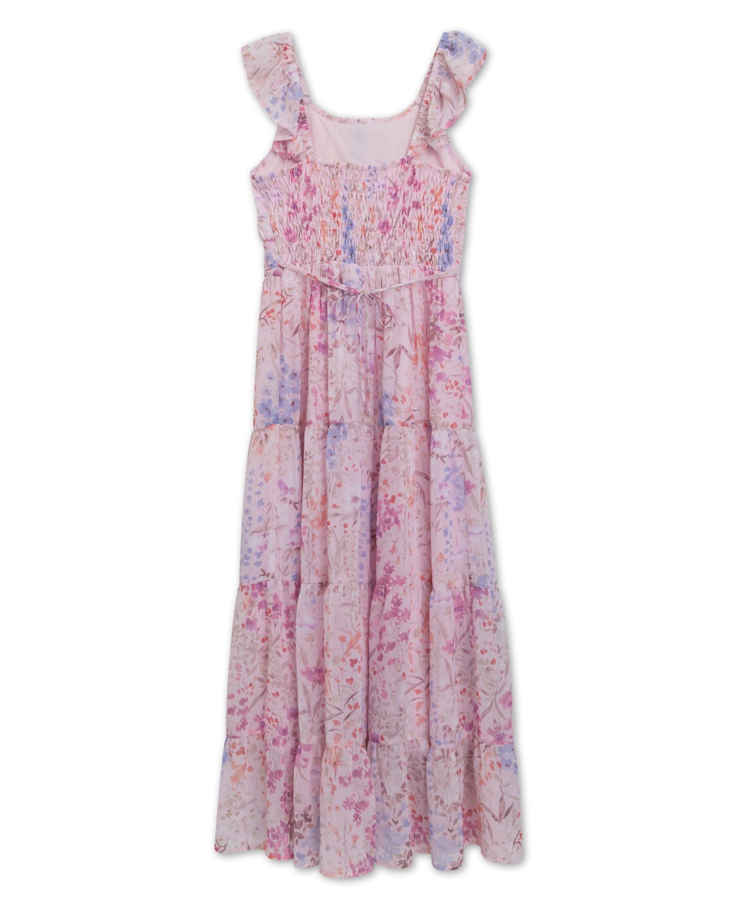 Платье Speechless Sleeveless Square Neck Pull-On Dress для девочек, цвет: Розовый — фото 3