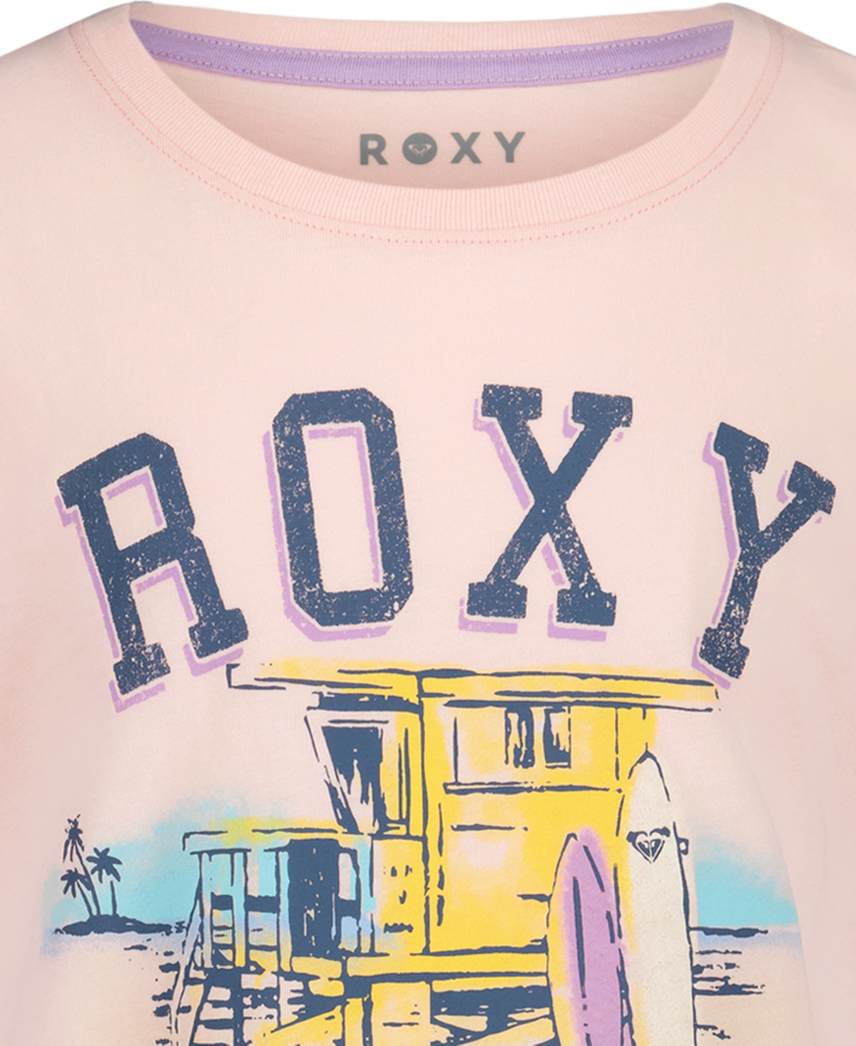 Roxy Girls' 7-16 Crewneck Graphic T-Shirt