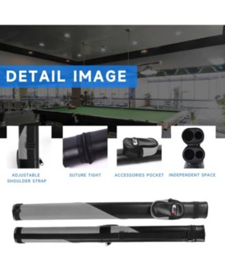 Deluxe Hard Billiard Pool Cue Stick Carrying Case, Billiard Cue Case