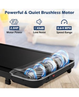 2.5HP Under Desk Treadmill with Remote Control and 3 Countdown Modes