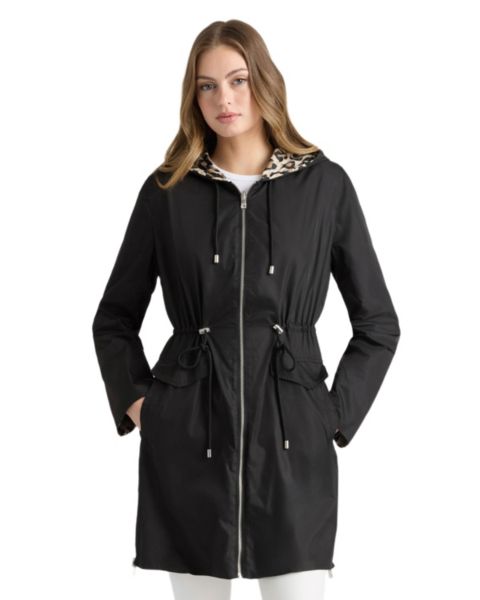 Женские куртки Ellen Tracy Women's Reversible Coat with Adjustable Waist