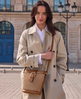 Margaux Small Woven Crossbody Bag