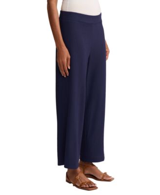 Women's Wide-Leg Crop Pants