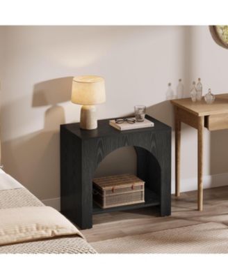 Nightstand with Storage, Large Bed Side Table for Bedroom, 1PCS