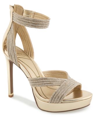 Kenneth Cole New York Women's Nadine Jewel Platform Dress Sandals