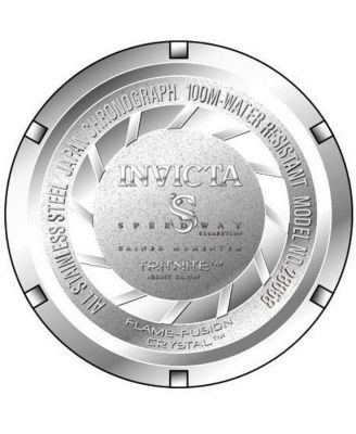 Men's 28658 Speedway Quartz Chronograph Dial Watch