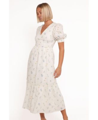 Women's Steele Puff Sleeve Midi Dress