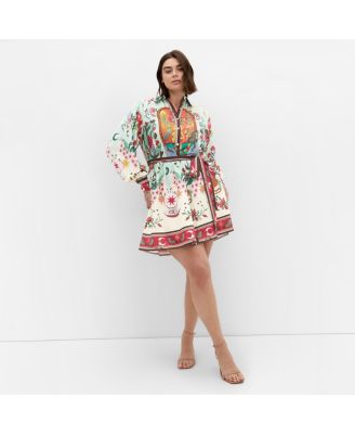 Women's Ezra Dreamscape Print Mini Dress