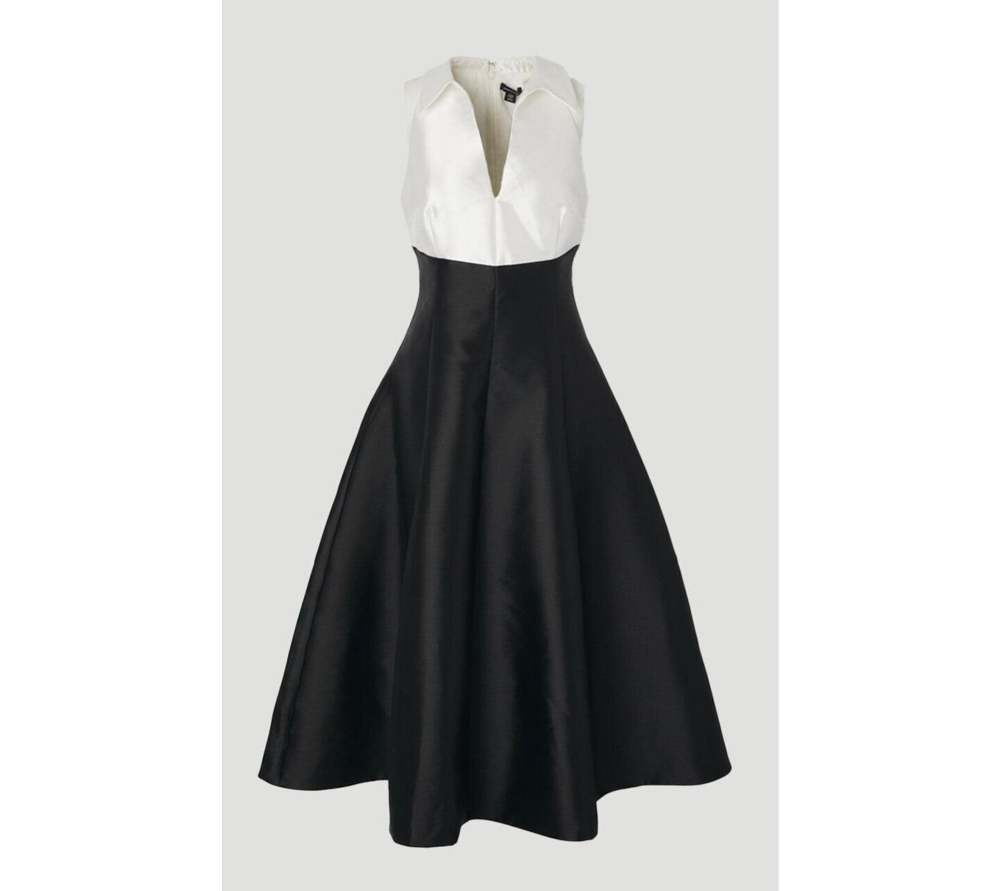 Женское платье Karen Millen Twill Contrast Tux Tailored, цвет: Чёрный — фото 5