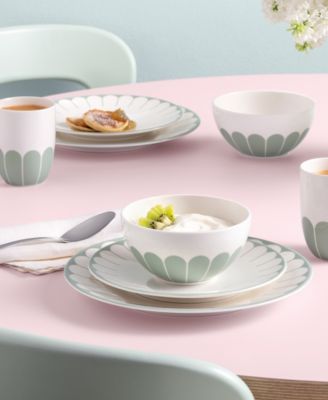 Fleur Abstract Floral Dinner Plate