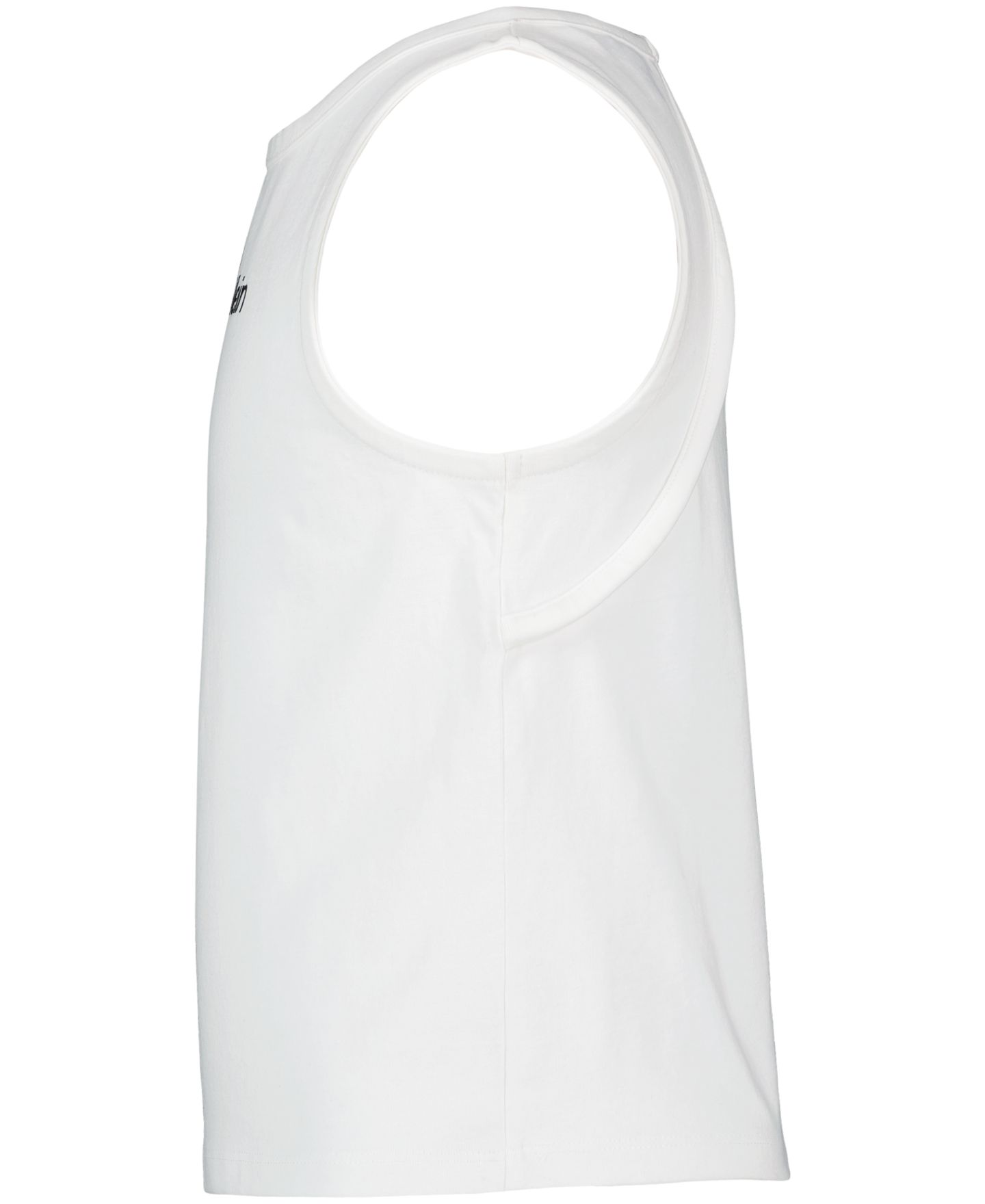 Топ Calvin Klein Sleeveless Scoop Neck для девочек, цвет: Белый — фото 3