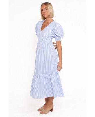 Women's Steele Puff Sleeve Midi Dress