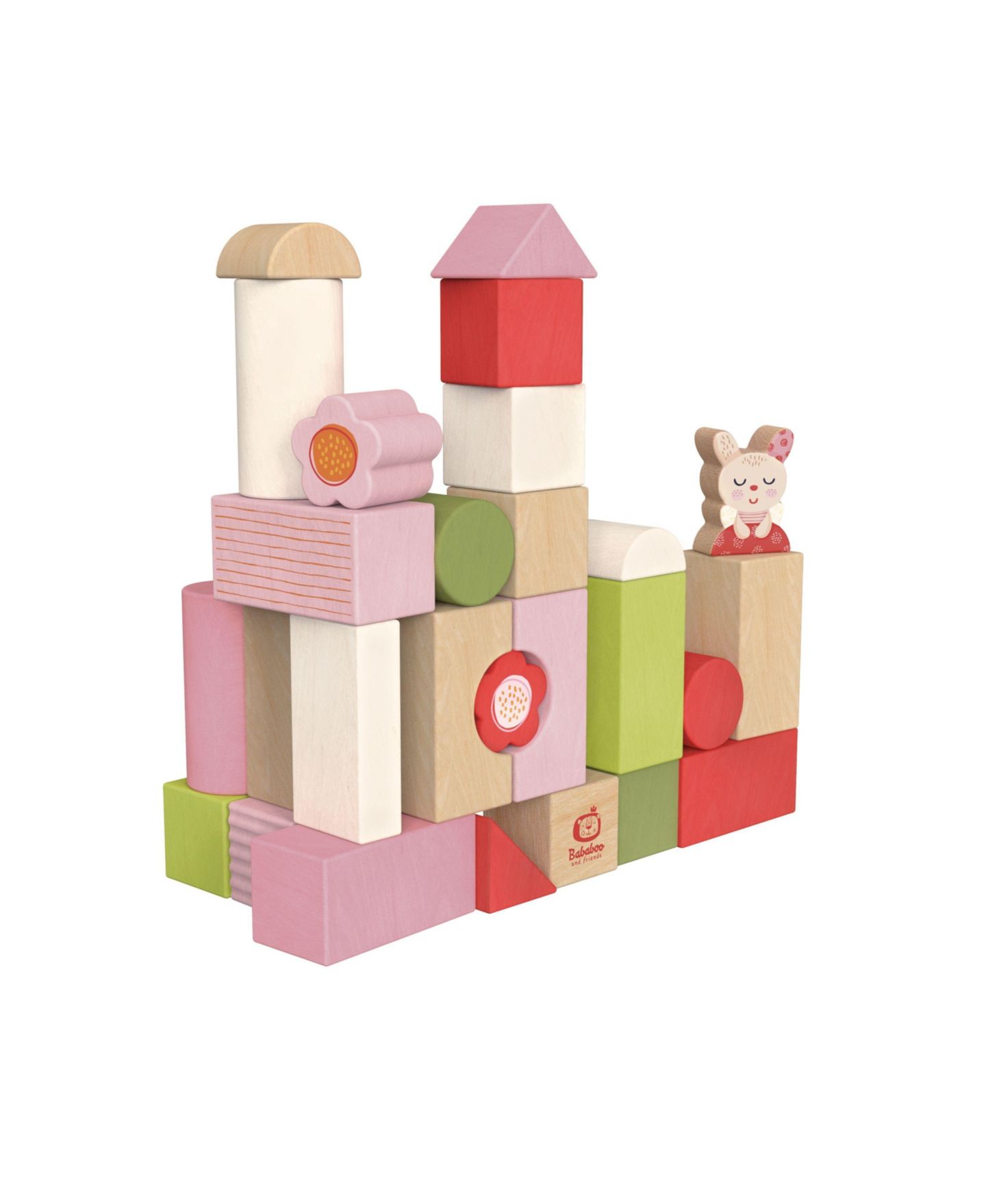 Детские конструкторы Bababoo and friends Pippa Bunny Babablocks Building Blocks — фото 1