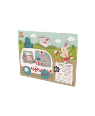 Wilma Whale Ambulance Figure Puzzle