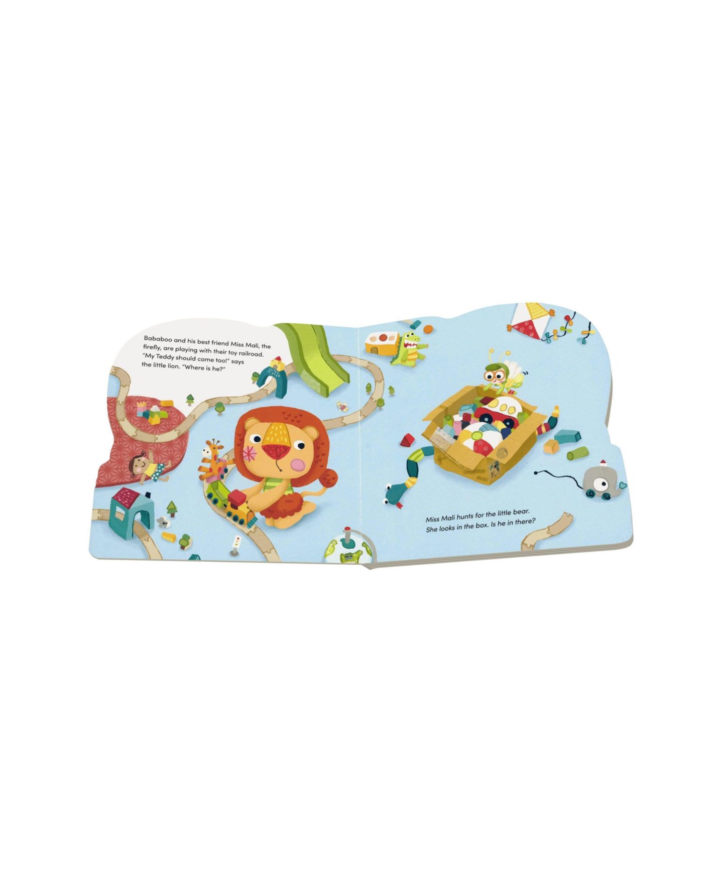 Детские мягкие игрушки Bababoo and friends Lion Character Book & Plush Set — фото 3