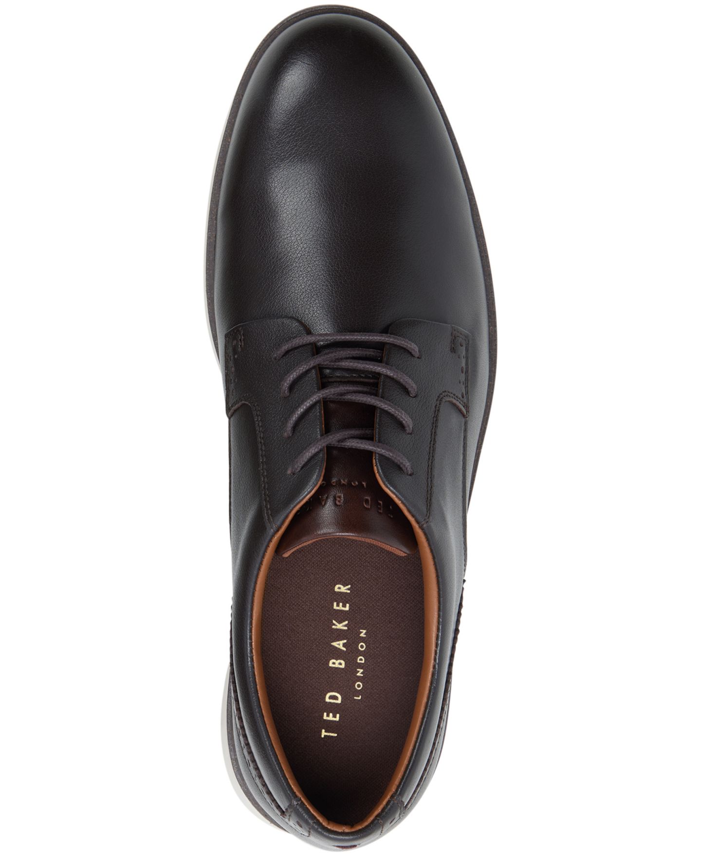 Мужские кроссовки Ted Baker Lace-Up Huxley, цвет: Тёмный коричневый — фото 4