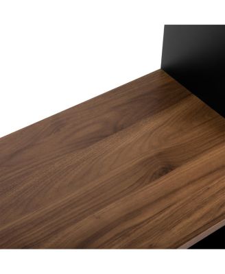  Entertainment Center with Bookshelves & Electric Fireplace for TVs up to 80