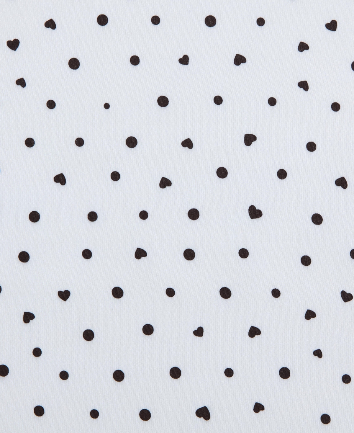 Betsey Johnson Polka Dot Heart Printed Microfiber 4-Pc. Sheet Set