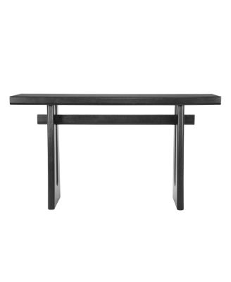 Elegant Console Table - Geometric Silhouette for Living Room