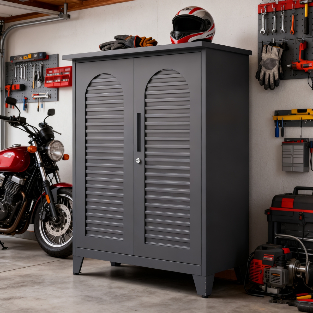 Streamdale Furniture Premium Steel Ample-Storage Versatile-Use Tool Cabinet