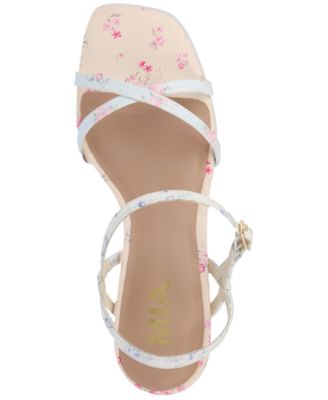 Women's Nadalia Floral Block Heel Dress Sandals