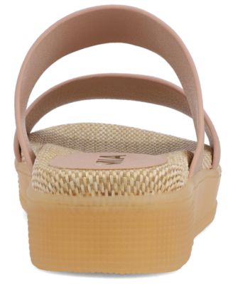 Women's Saige Double Band Platform Slide Sandals
