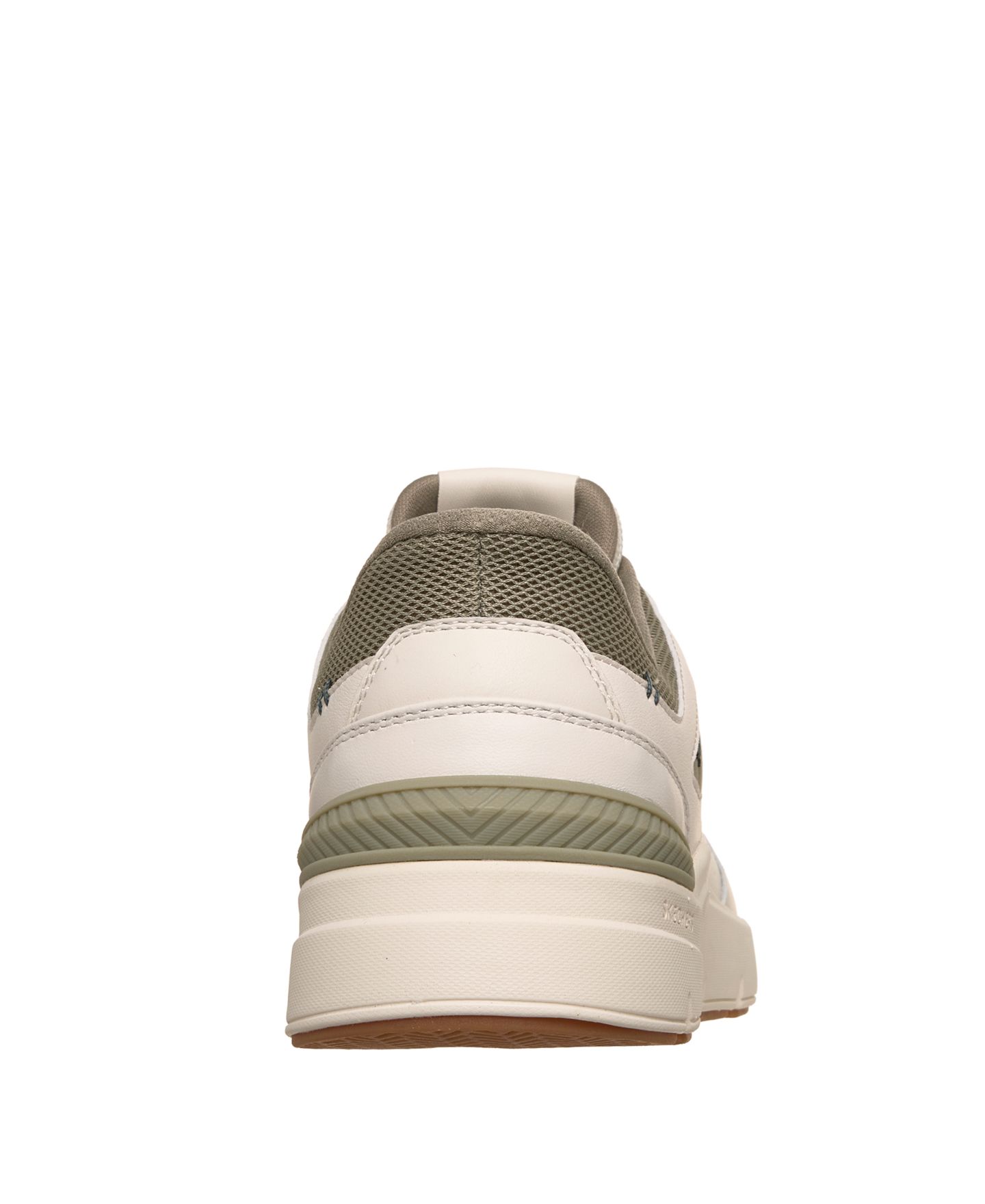 Мужские кроссовки Skechers Slip-Ins: Stryde Cup - Roades Court Casual, цвет: Натуральный / Зелёный — фото 4