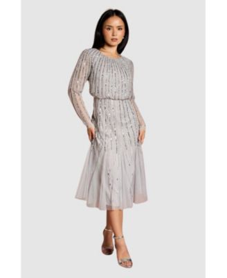 Women's Party Sequin Midi Dress