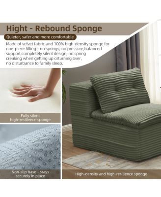 Streamdale Multi-Functional Sectional Sofa Bed with Independent Chaise Lounge