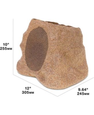 Rock Speaker Connect Bluetooth Outdoor Speaker with Solar Charging - Each