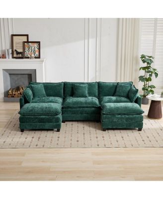 Cloud Couch: Skin-friendly Chenille, Cloud-like Comfort, Modular Design