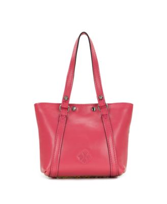 Benvenuto Mini Rose and Chain Raffia Crossbody Handbag