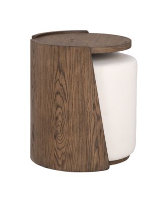 Cayden 20" Fabric End Table Pouf