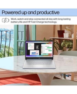 Essential 14" Traditional Laptop Intel N-Series 4GB RAM Intel Graphics 128GB eMMC Storage Windows 11 Home 60Hz