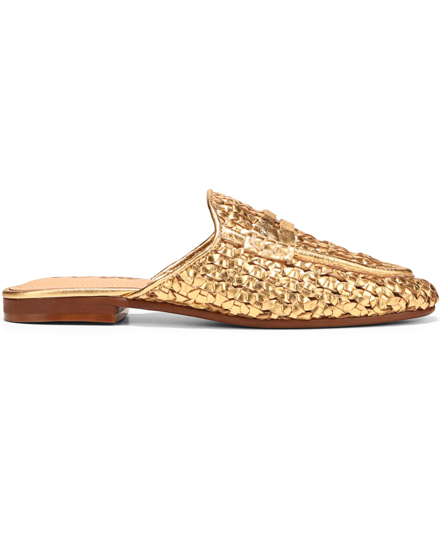 Женские сабо Sam Edelman Tullie Slip-On Mule, цвет: Янтарный золотой — фото 2