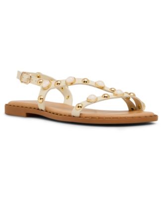 Women's Witty Embellished Strappy Flat Sandals