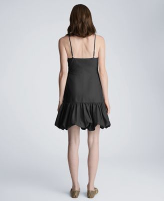 Women's Sweetheart Bubble Flounce Mini Dress