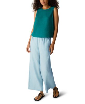 Women's & Plus Size Round Neck Shell Top